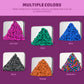 Magnetic Ferrite Putty Rocks,Multicolor More Than 600 Weak Magnetic Smooth Ferrite Pebbles, Magnet Rock Desk Toys And Time-Kille