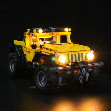 Lightailing Light Set For (Technic Wrangler 4X4) Building Blocks Model - Led Light Kit Compatible With Lego 42122(Not Included T
