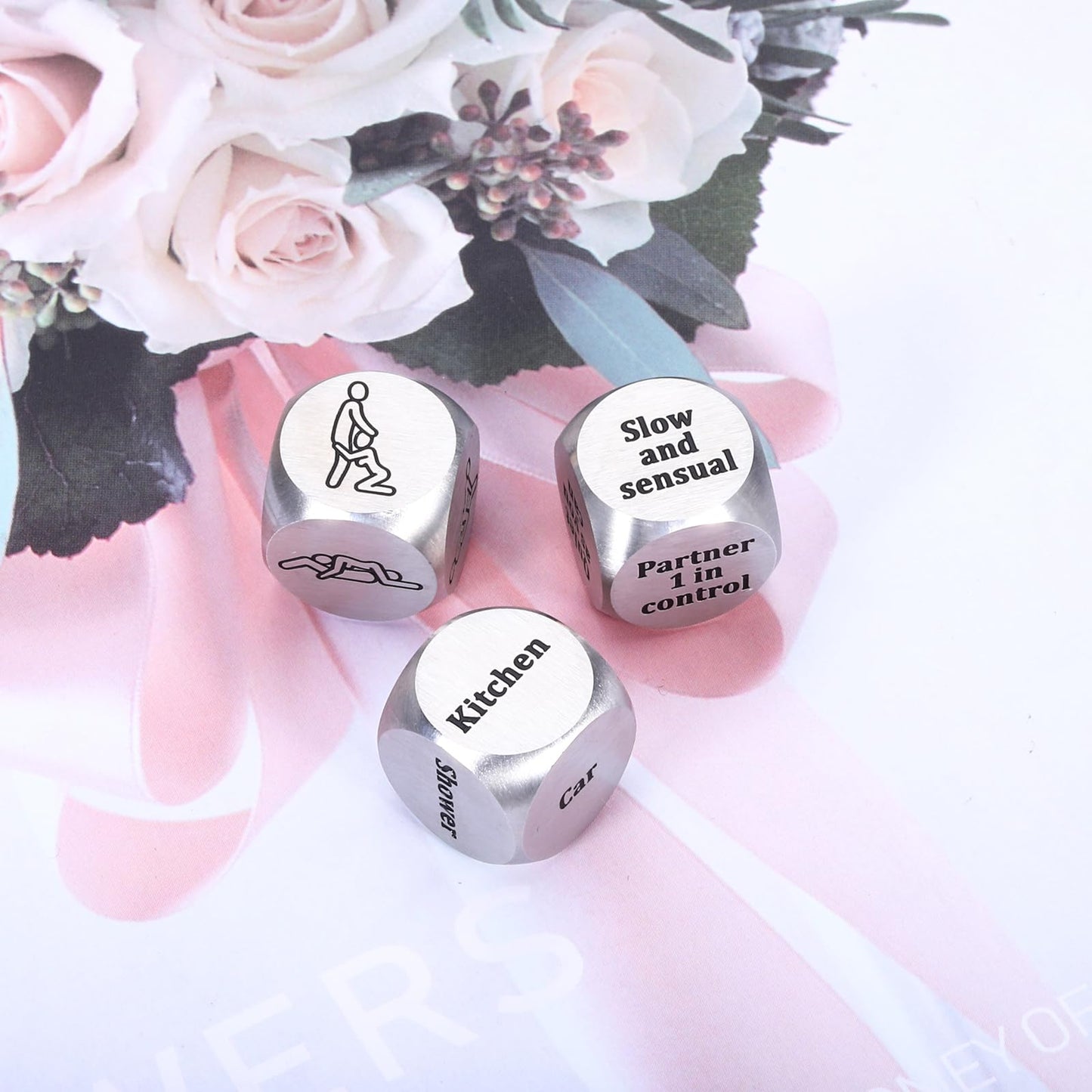 Anniversary Newlywed Honeymoon Gifts for Couple Women Men Valentines Day Naughty Gifts for Boyfriend Girlfriend Husband Wife Dat