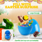 Rosaui 3.5    Fillable Easter Eggs, 36Pcs Empty Plastic Eggs - 6 Bright Colors - Holiday Candy & Surprises Gift Box - Easter Bas