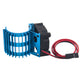 ShareGoo Aluminum 380 390 Motor Heatsink with Cooling Fan Electric Engine Heat Sink Compatible with HSP HPI Wltoys Himoto Redcat
