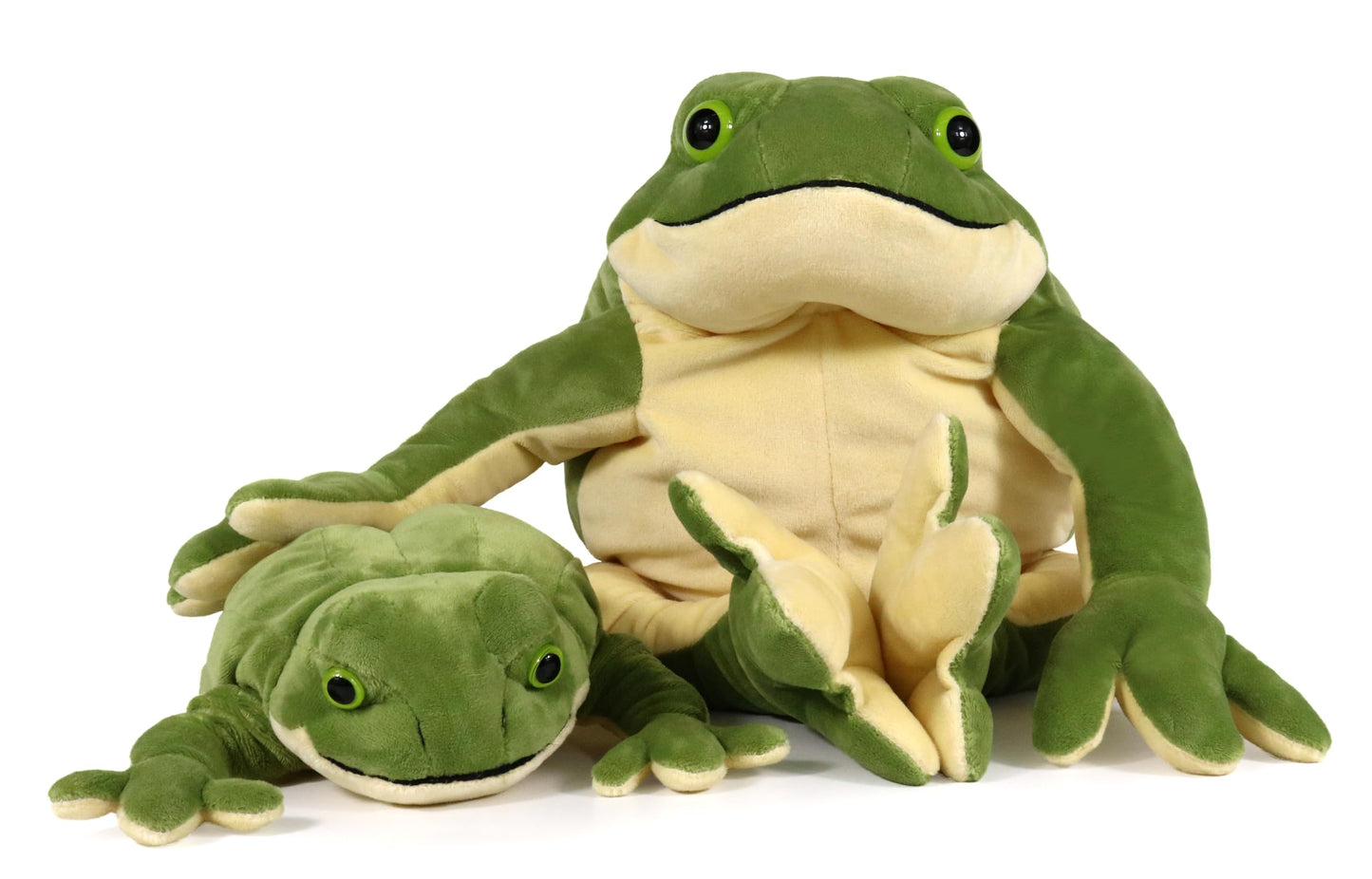 Ice King Bear Mom And Baby Stuffed Animals Set Zoo Wild Animals (Giant Frog)