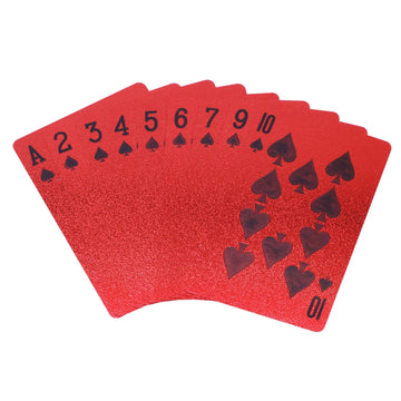 2 Decks Red Waterproof Playing Cards, Waterproof Deck of Cards, Waterproof Poker Cards, Cool Playing Cards, Deck of Cards Themed