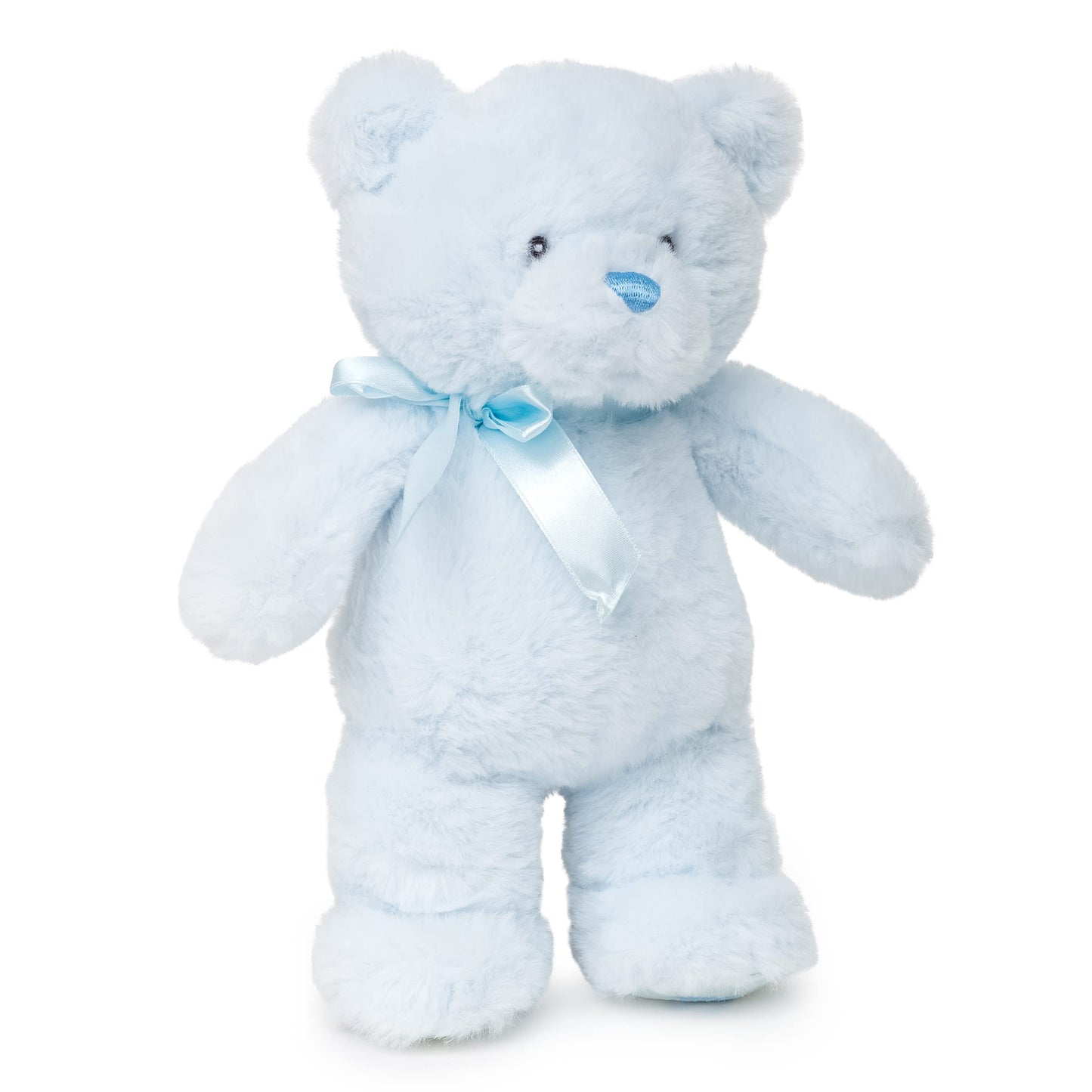 Jolitee My First Bear Stuffed Animal - Blue Plush Bear 10''