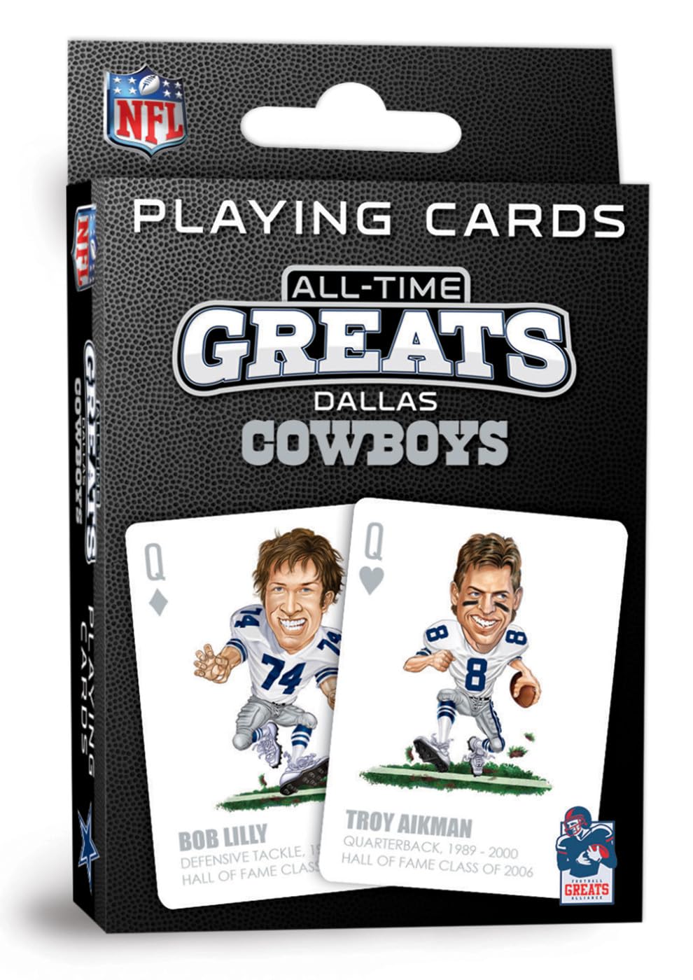Dallas Cowboys All Time Greats Playing Cards