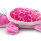The Petting Zoo, Lash'Z Pink Sea Turtle Stuffed Animal, Gifts For Girls, Plush Toy 12 Inches