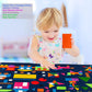 Craftstory 144 Pcs Shapes Felt-Board for Toddlers, Preschool Classroom Must Haves Learning Activities Tangram Toys Teacher Aide