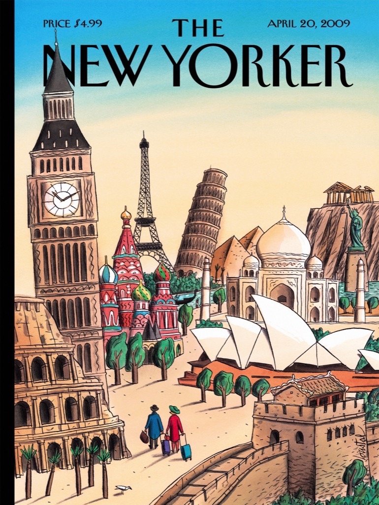 New York Puzzle Company - New Yorker Ultimate Destination - 1000 Piece Jigsaw Puzzle For Adults By Jacques De Loustal