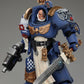 Joytoy Warhammer 40K 1/18 Action Figures, Ultramarines Captain In Terminator Armour Perfect For Collectors & Decor, Ideal Gift F