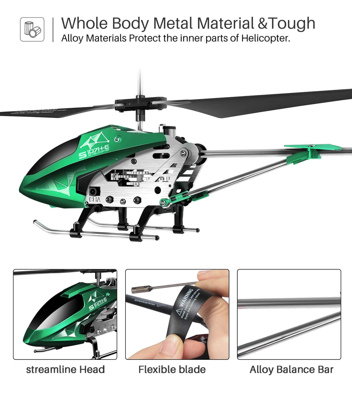 Green Thunder Gyro Heli