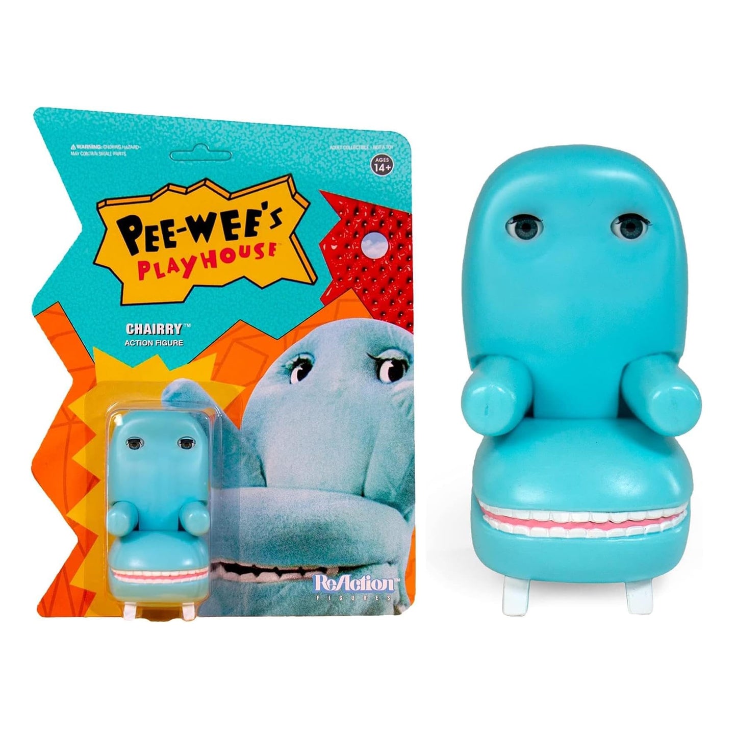 Super 7 Pee Wees Playhouse Chairry Reaction Figure