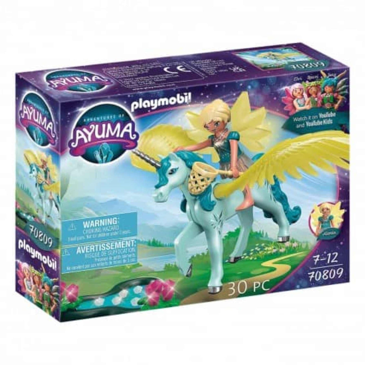 Playmobil Adventures Of Ayuma Crystal Fairy With Unicorn
