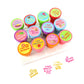 TINYMILLS 12 Pcs Positive Affirmation Stamp Kit for Kids  Positive Mindfulness Self Inking Stamps Gift Party Favors
