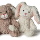Mary Meyer Tan Putty Bunny Soft Toy - Silicone, 1 Count, Tan Color, Model 67432