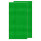 Ekind 2 Pcs Classic 5' X 10' Building Baseplates, Compatible With Major Brands Toy Bricks, Encourage Logic & Creativity Through Play, Ideal Stem Activities For Children (Green)