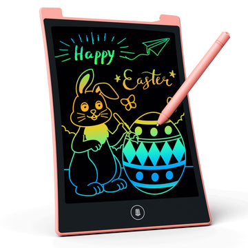 Kokodi Kids Toys Lcd Writing Tablet, Colorful Toddler Drawing Pad Doodle Board Erasable, Educational Learning Toys Birthday Gifts For Girls Boys Age 3 4 5 6 7 8(Pink)