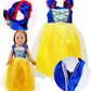 18 Inch Doll Clothes Accessories -6Pcs Different Princess Costume Fits All 18 Inch Girl Dolls