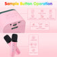 Mini Karaoke Machine For Kids Adults, Portable Bluetooth Speaker With 2 Wireless Microphones, Christmas Birthday Gifts Party Toy
