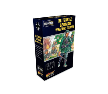 Warlord Games Blitzkrieg German  Teams - 28mm Scale Miniatures for Bolt Action Highly Detailed World War 2 Miniatures for Table-top Wargaming