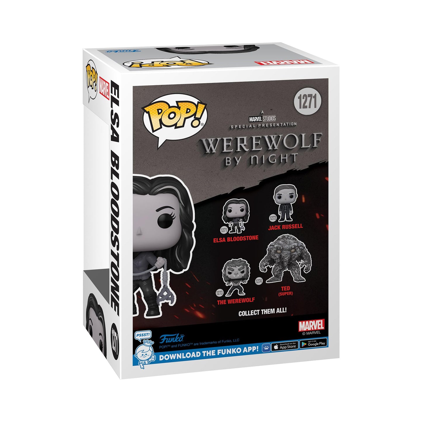 Funko Pop! Marvel: Werewolf By Night - Elsa Bloodstone - Werewolf By Night - Collectable Vinyl Figure - Gift Idea - Official Merchandise - For Kids & Adults - Horror Fans