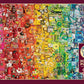 Cobble Hill 2000 Piece Rainbow Puzzle - Includes Sample Poster - 39.25 x 26.62 inches - Cardboard - Model 49001