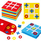 Lovestown 15Pcs Tic Tac Toe Board Game, Mini Strategic Board Game For Kids Family Classic Educational Toys Indoor Party Game For Goodie Bag Stuffers Party Favors Gifts