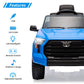12V Ride on Car for Kids, Licensed Toyota Ride on Truck, Battery Powered Electric Car with Music, LED Lights, Suspension System,