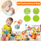 Weilim Montessori Toys For Babies 6 To 12 Months, Baby Toys Sensory Toys For Toddlers 1-3, Fine Motor Toys, Pull String Toy, Stacking Blocks Rings, Baby Tissue Box Toy 5 In 1 Infants Learning Toys