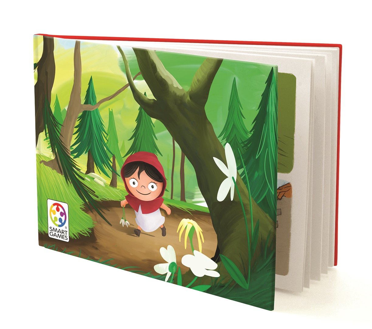 Smartgames Little Red Riding Hood Deluxe Skill-Building Board Game With Picture Book For Ages 4+