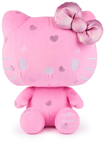 GUND Hello Kitty 50th Anniversary Plush, Special Edition Stuffed Animal, 12”, Pink, High Quality Materials