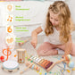 Smartyeen Stepping Stones For Kids,8/12 Pcs Durable Non-Slip Balance Stones Indoor Outdoor Toys For Toddlers Develope Kids Balance And Coordination Skills