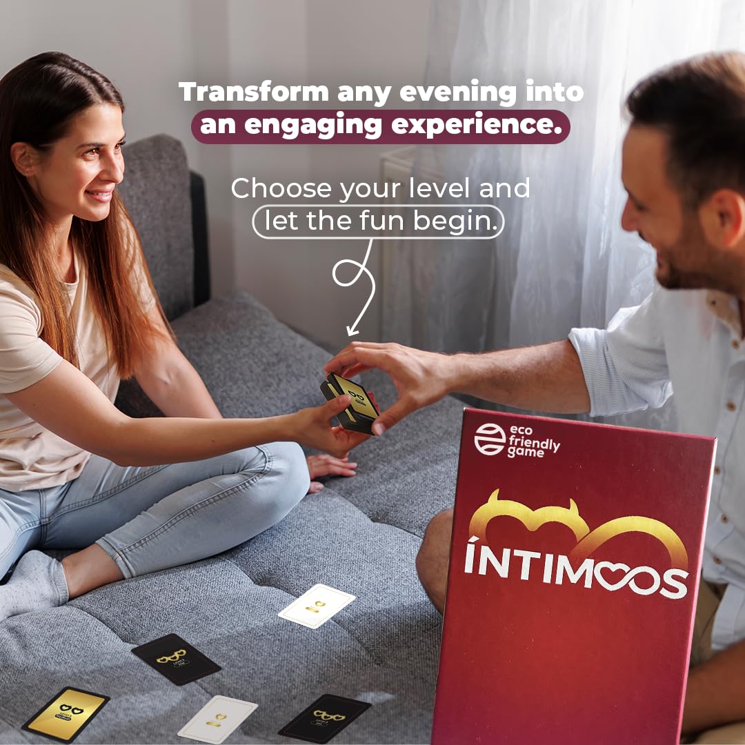 GUATAFAC Intimoos - Ultimate Couples Card Game for Him, Her, and Couples - Couples Gift Ideas