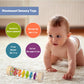 Greseesm Rain Stick, 7.7    Wooden Rainmaker Montessori Toys For Baby 6-12 Months, Baby Rattle Sensory Development Toys, Infant
