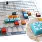 Azul Crystal Mosaic Board Game Expansion - Strategic Tile-Placement Game for 2-4 Players, Ages 8+, Multi-colored, Model NMG60012