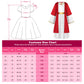 Relibeauty Jesus Costume For Kids,Robe With Wigs And Beards,120