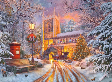 Ravensburger Magical Christmas - 500 Piece Jigsaw Puzzle | Festive & Illuminated Winter Scene | enhanced Quality