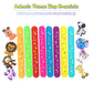 PAITUEND Animals Slap Bracelets Party Favors for Kids(8pack)-Wild One Goodie Bag Stuffers for Boys&Girls Animals Theme Party Sup