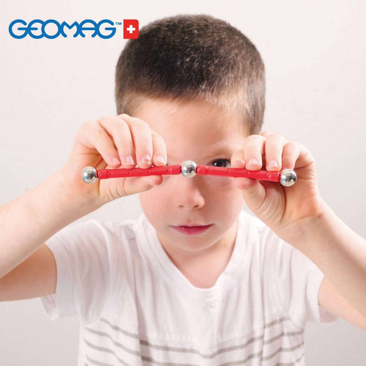 Geomag Magnetic Sticks And Balls Building Set | Stem & Educational Magnet Toys Made From 100% Recycled Plastic | Storage Box | Classic 142 Piece Age 3-99
