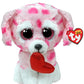 Ty Beanie Boo Rory Valentine Dog - 6''
