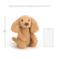 Jellycat Bashful Toffee Puppy Stuffed Animal, Small, 7 inches