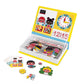 Janod Magnetibook 94 Pc Magnetic Telling Time Game - Ages 3+ - J02724