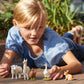 Schleich Farm World 5-Piece Farm Animal Toy Set - Llama, Rabbit, Sheep, Hen & Goose - Colorful Plastic Toys for Kids Ages 3+ - Model 77536
