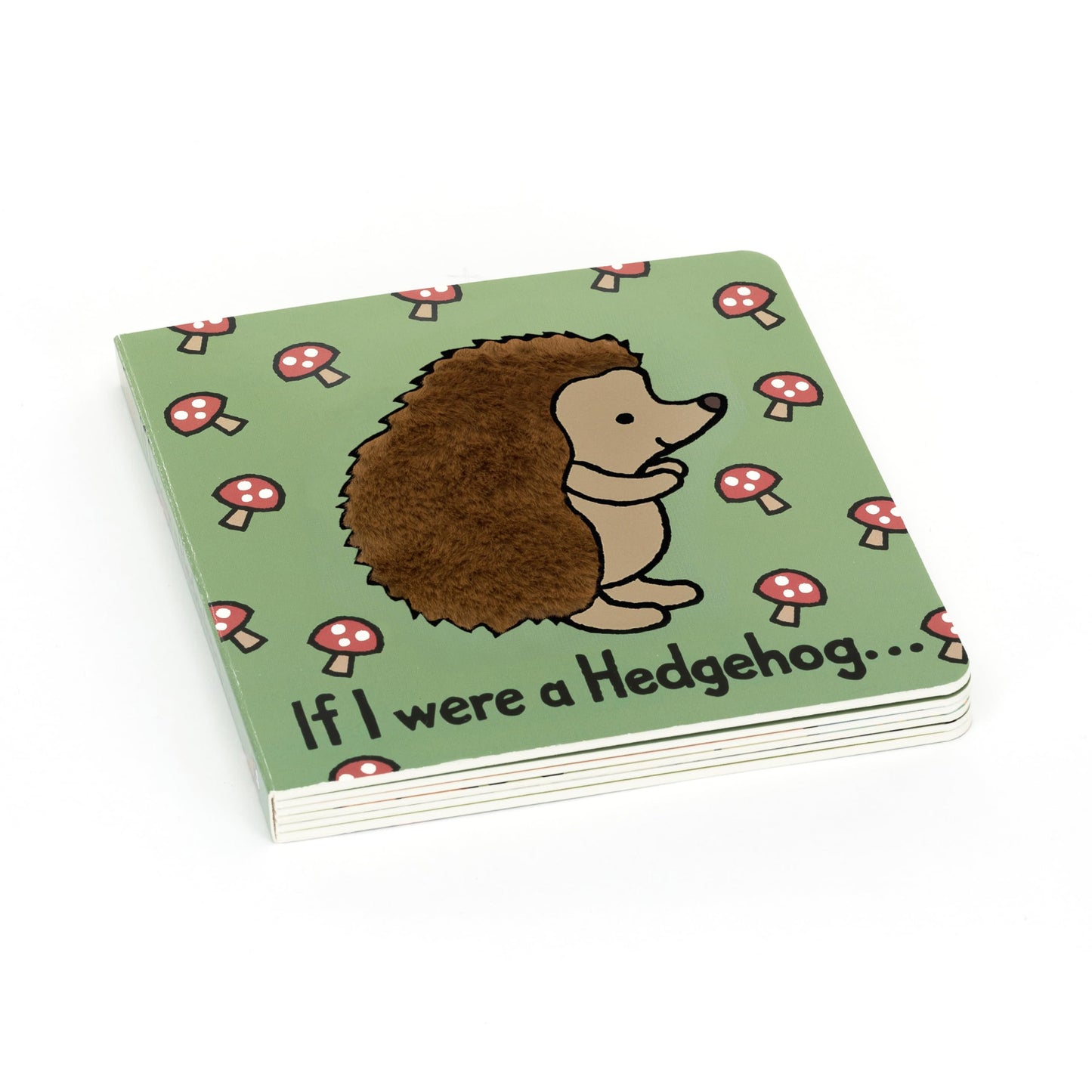 Jellycat If I Were A Hedgehog: A Baby Touch And Feel Board Book Children'S Book - Baby Gift