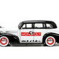 Jada Toys Mr. Monopoly 1:24 1939 Chevrolet Master Deluxe Die-cast Car w/ 2.75 Rich Uncle Pennybags Figure  Toys for Kids and mature-themeds (33230)