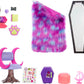 Monster High Clawdeen Wolf Bedroom Playset with Doll, Small Plastic, Werewolf Theme, Model HMV77, Includes Furniture & Accessories