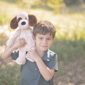 Worlds Softest Plush Duds Doggie, Lushee, Large, 16 Stuffed Animal for Baby, Toddler, Kids, Adults - Soft, Huggable Stuffed Dog