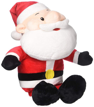 Hollyhome Santa Plush Toy Soft Stuffed Animal Festival Birthday Gift For Kids 16 Inches