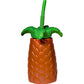 Amscan Palm Tree-Shaped Plastic Cup - 22 Oz. | Green and Brown | 1 Pc