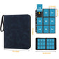 GERMUN 720 Card Binder  enhanced Trading Card Binder  9 Pocket Double Sided Pocket PU Card Collection Binder  Collector Card Album  Card Folder for MTG  TCG  Sports Cards  Game Cards (Dark Blue)