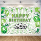 Soccer Themed Birthday Party Decoration Soccer Happy Birthday Backdrop Photo Background Banner Poster For Soccer Party Decoratio